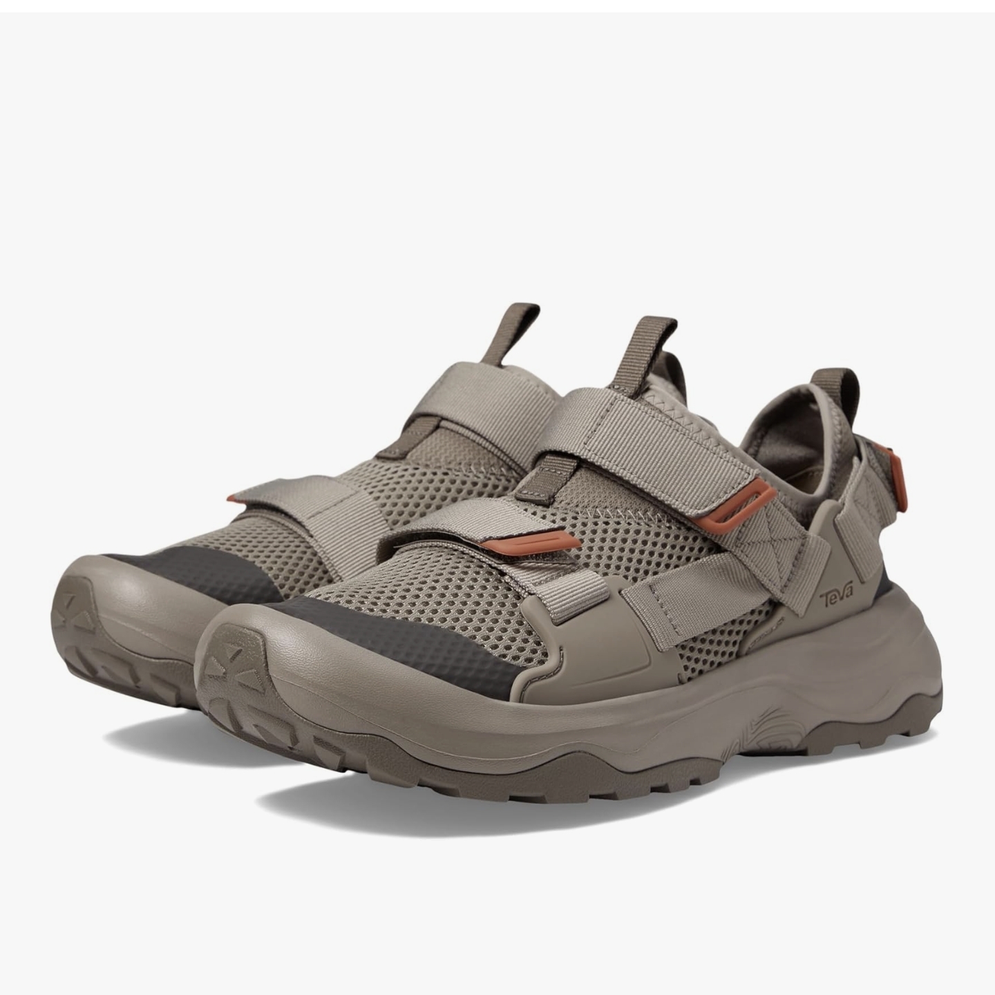 Teva Tan And Brown Athletic Shoes